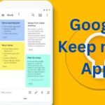 Google keep note App